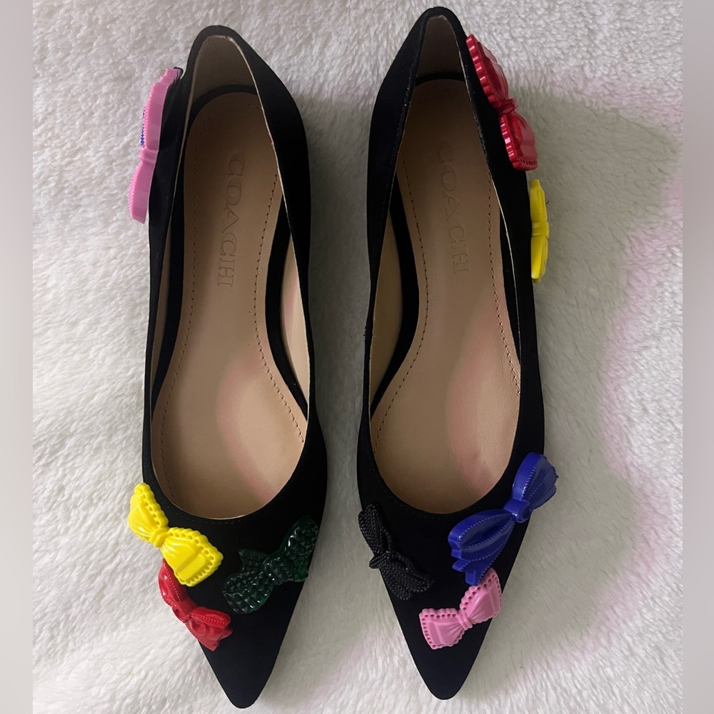 Coach Daphne Multi Bow Flats